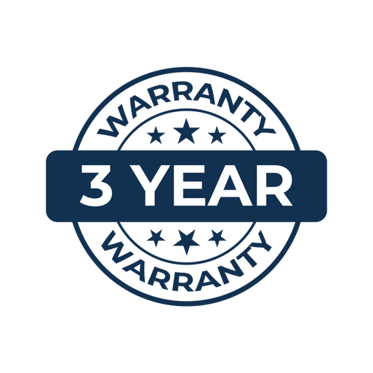 3 Year Warranty - Duratech & Militrex